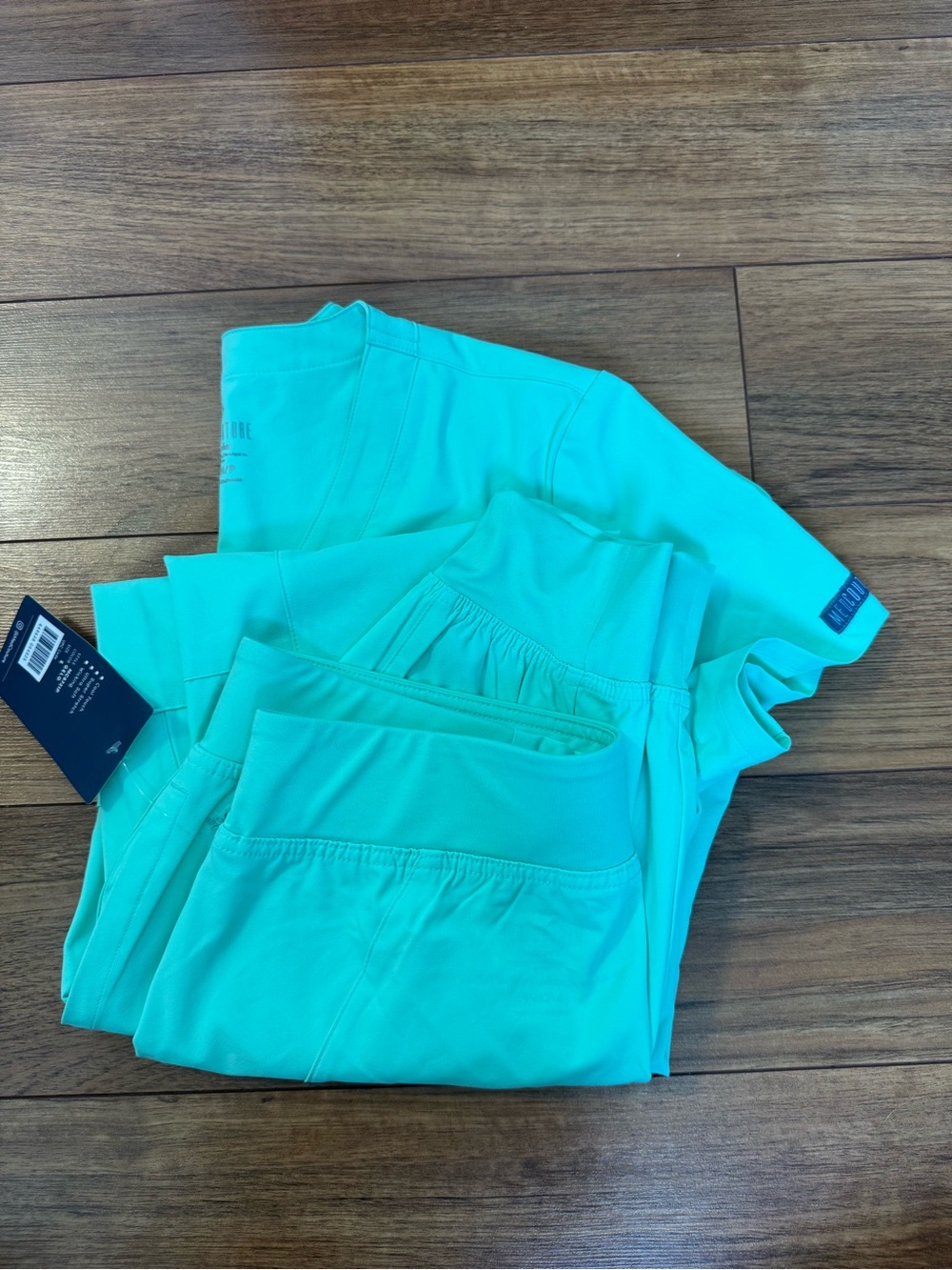 Med Couture Mint Green Scrub Set